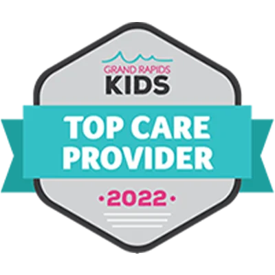 Grand Rapids MI Top Kids Care Provider 2022 Badge