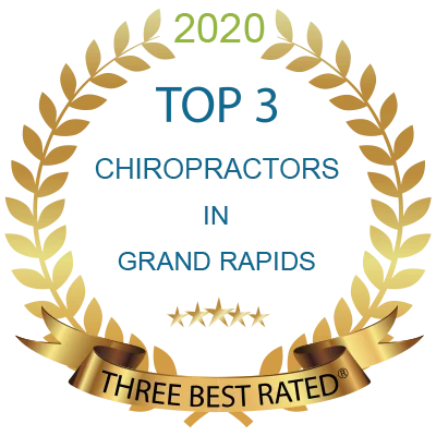 Top 3 Chiropractors in Grand Rapids MI 2020 Badge
